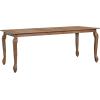 Christopher Knight Home Shawen Extendable Dining Room Table for 6, Wooden Expandable Kitchen Table, Rectangular Dining Table for Dining Room Kitchen, Walnut(Walnut)