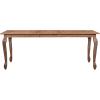 Christopher Knight Home Shawen Extendable Dining Room Table for 6, Wooden Expandable Kitchen Table, Rectangular Dining Table for Dining Room Kitchen, Walnut(Walnut)