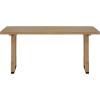 Christopher Knight Home Xayah 63 Inch Dining Table for 6 People, Rectangular Kitchen Table, Farmhouse Dinner Furniture, Modern Wood Table for Dining Room, Natural Ash(Natural Ash)