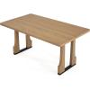 Christopher Knight Home Xayah 63 Inch Dining Table for 6 People, Rectangular Kitchen Table, Farmhouse Dinner Furniture, Modern Wood Table for Dining Room, Natural Ash(Natural Ash)