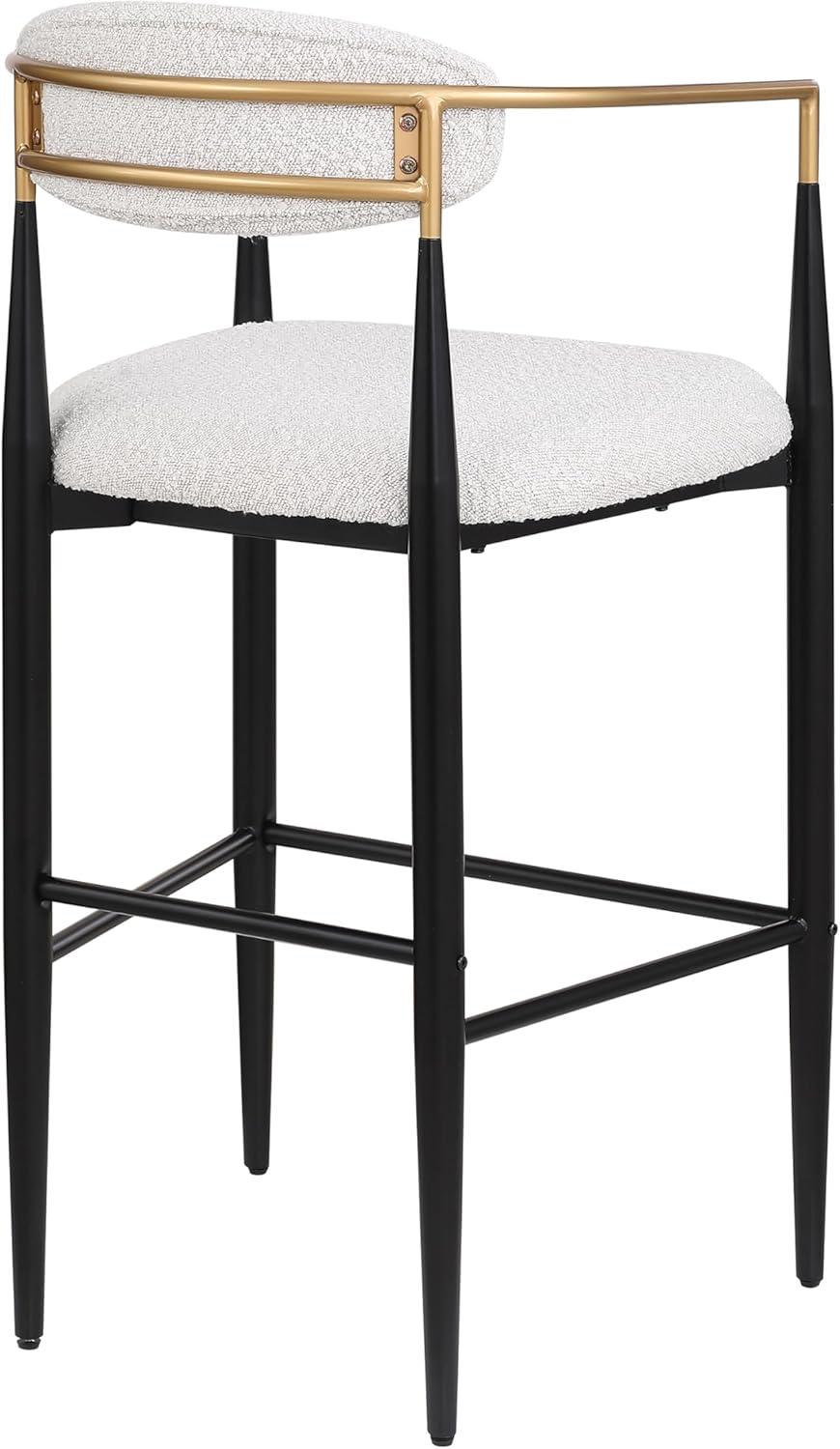 image:imageChristopher Knight Home Harringto Indoor Upholstered 30 Iron Frame Barstool Beige