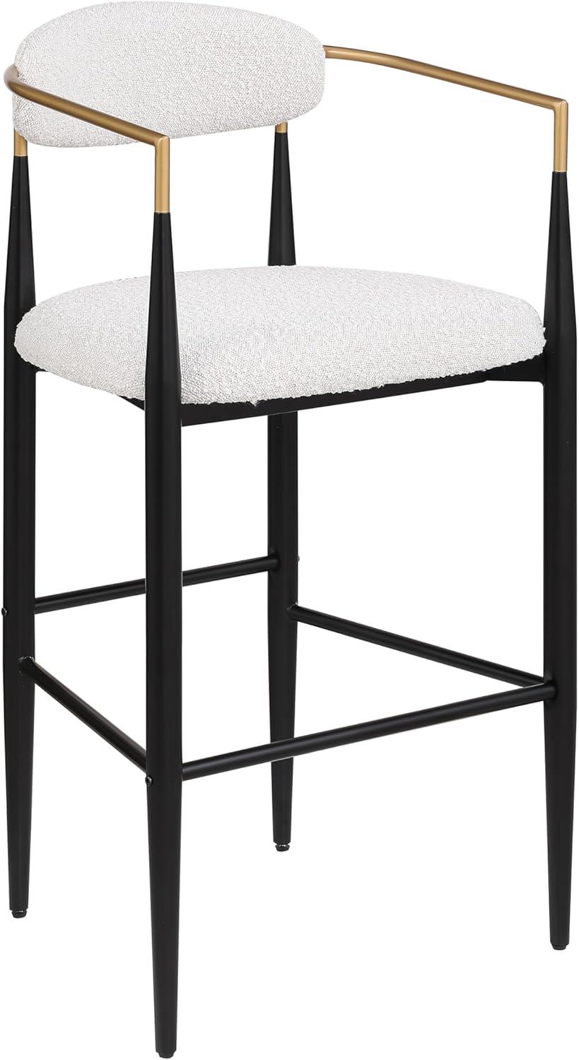image:imageChristopher Knight Home Harringto Indoor Upholstered 30 Iron Frame Barstool Beige