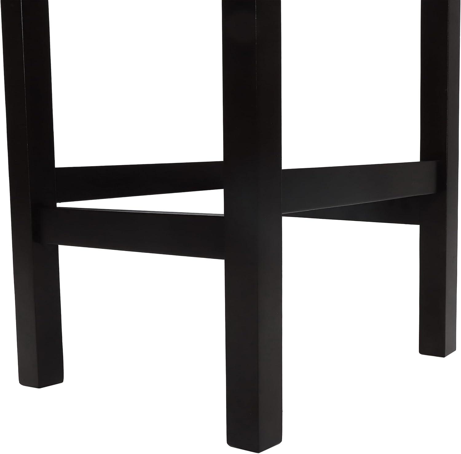 image:imageChristopher Knight Home Lopez Backless Leather Counter Stools 2Pcs Set Ivory