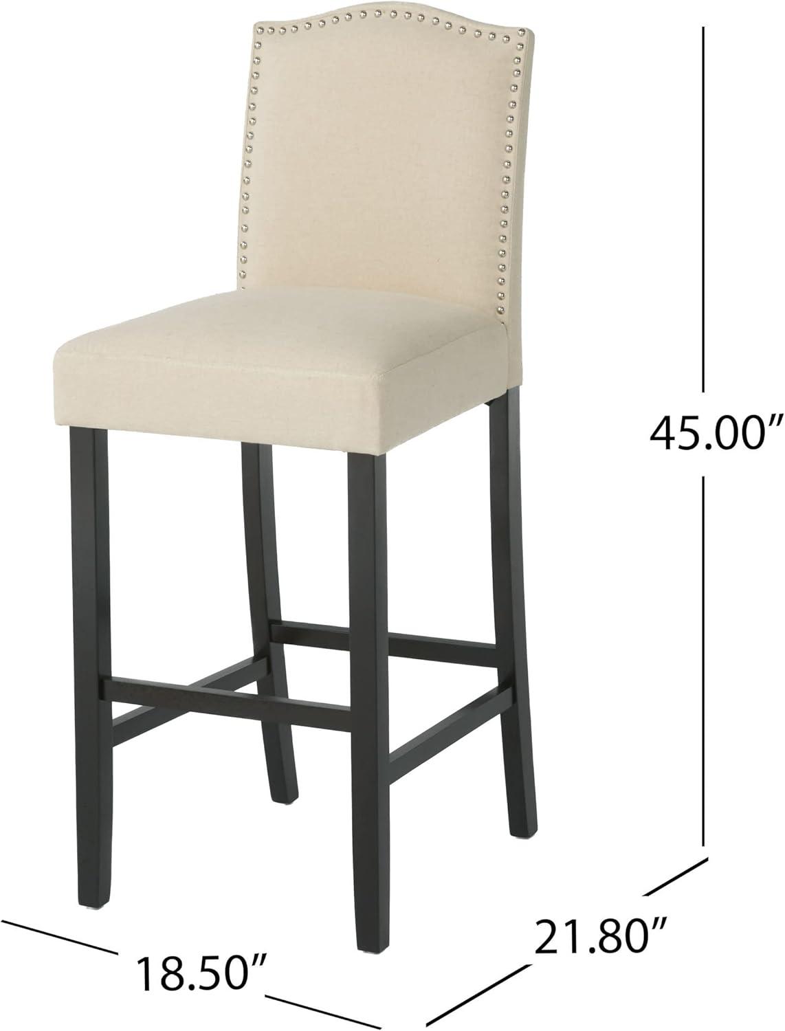 image:imageChristopher Knight Home Markson KD Barstools 2Pcs Set Ivory