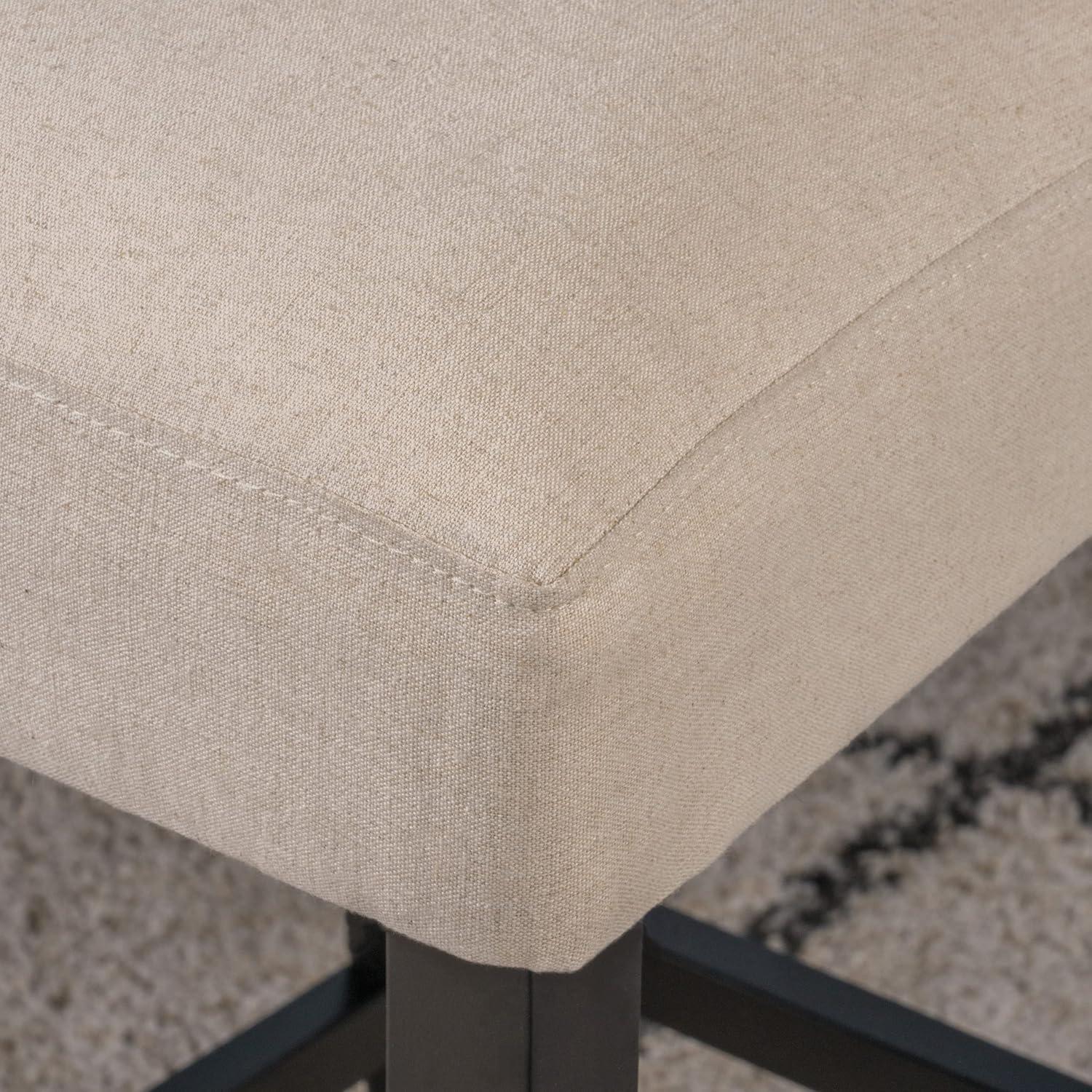 image:imageChristopher Knight Home Markson KD Barstools 2Pcs Set Ivory