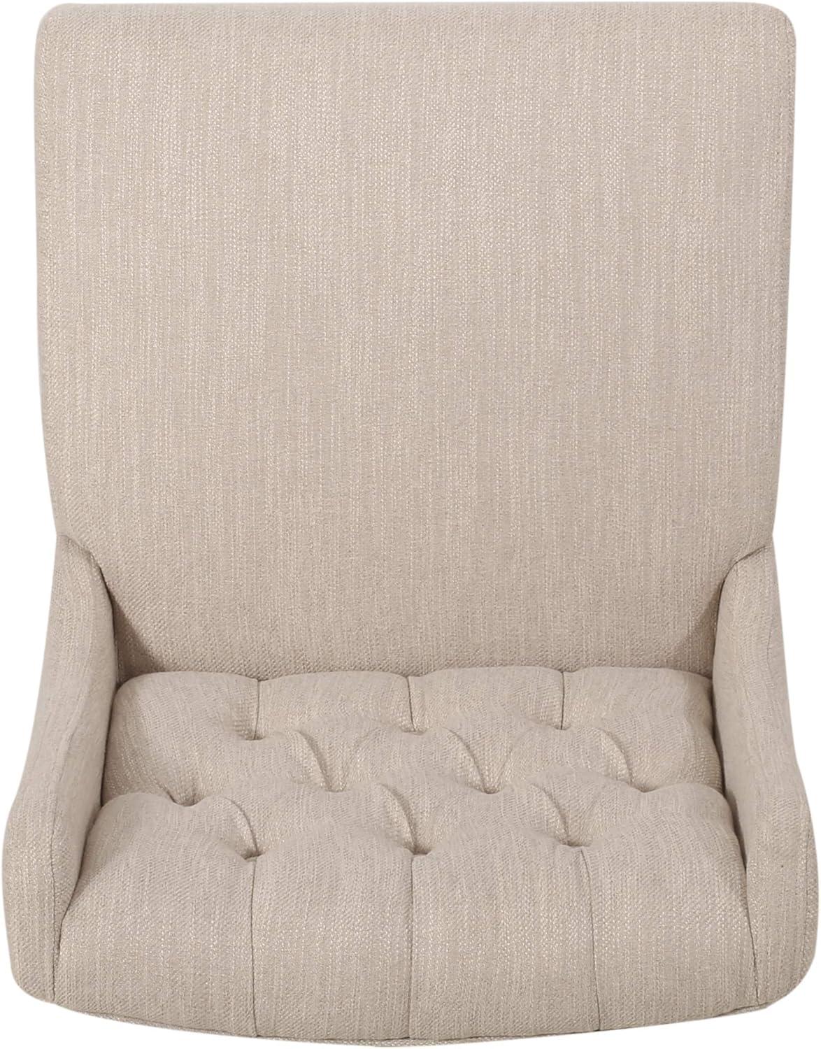 image:imageChristopher Knight Home Spencer Contemporary Wingback Barstools Set of 2 Dark Brown and Espresso Faux LeatherBeige and Espresso