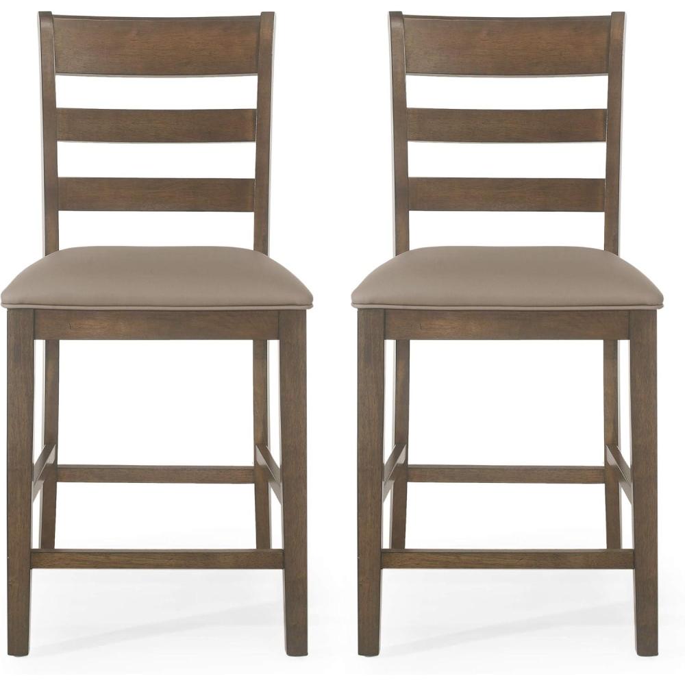 image:imageChristopher Knight Home Benner Counter Stool Sets BlackAntique Brown