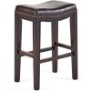 Christopher Knight Home Avondale Backless Faux Leather Counter Stools, 2-Pcs Set, Brown(Stools)