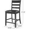 Christopher Knight Home Benner Counter Stool Sets, Black(Black)