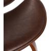 Christopher Knight Home Jakin Upholstered Swivel Barstool – Dark Brown/Walnut(Dark Brown + Chrome + Walnut)