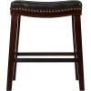 Christopher Knight Home Kainu Counter Stool, Brown + Dark Brown(Brown + Dark Brown)