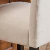 Christopher Knight Home Markson KD Barstools, 2-Pcs Set, Ivory