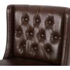 Christopher Knight Home Spencer Contemporary Wingback Barstools (Set of 2), Dark Brown and Espresso, Faux Leather(Dark Brown and Espresso)