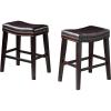 Christopher Knight Home Kainu Counter Stool, Brown + Dark Brown(Brown + Dark Brown)