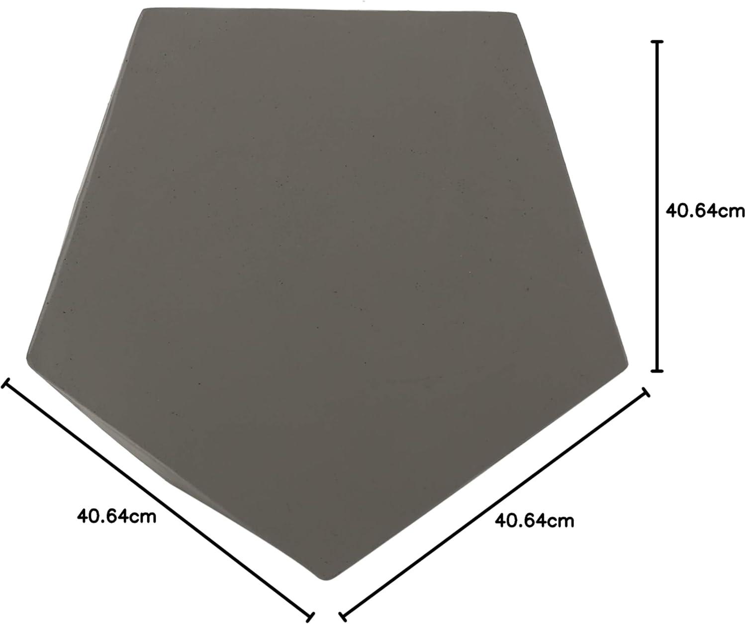 image:imageChristopher Knight Home 312457 Laredo Outdoor Modern Side Table Light GrayLight Gray