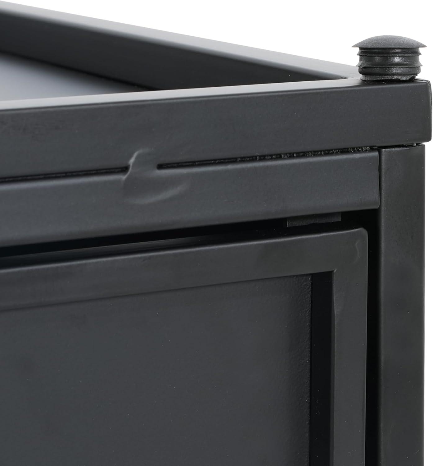 image:imageChristopher Knight Home Anchorage Outdoor Tank Holder Side Table Matte Black