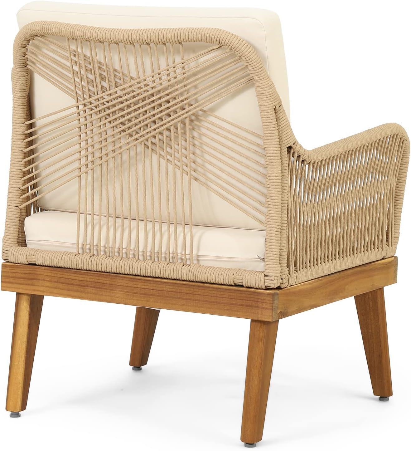 image:imageChristopher Knight Home Annisa Club Chair Beige Light Brown Teak