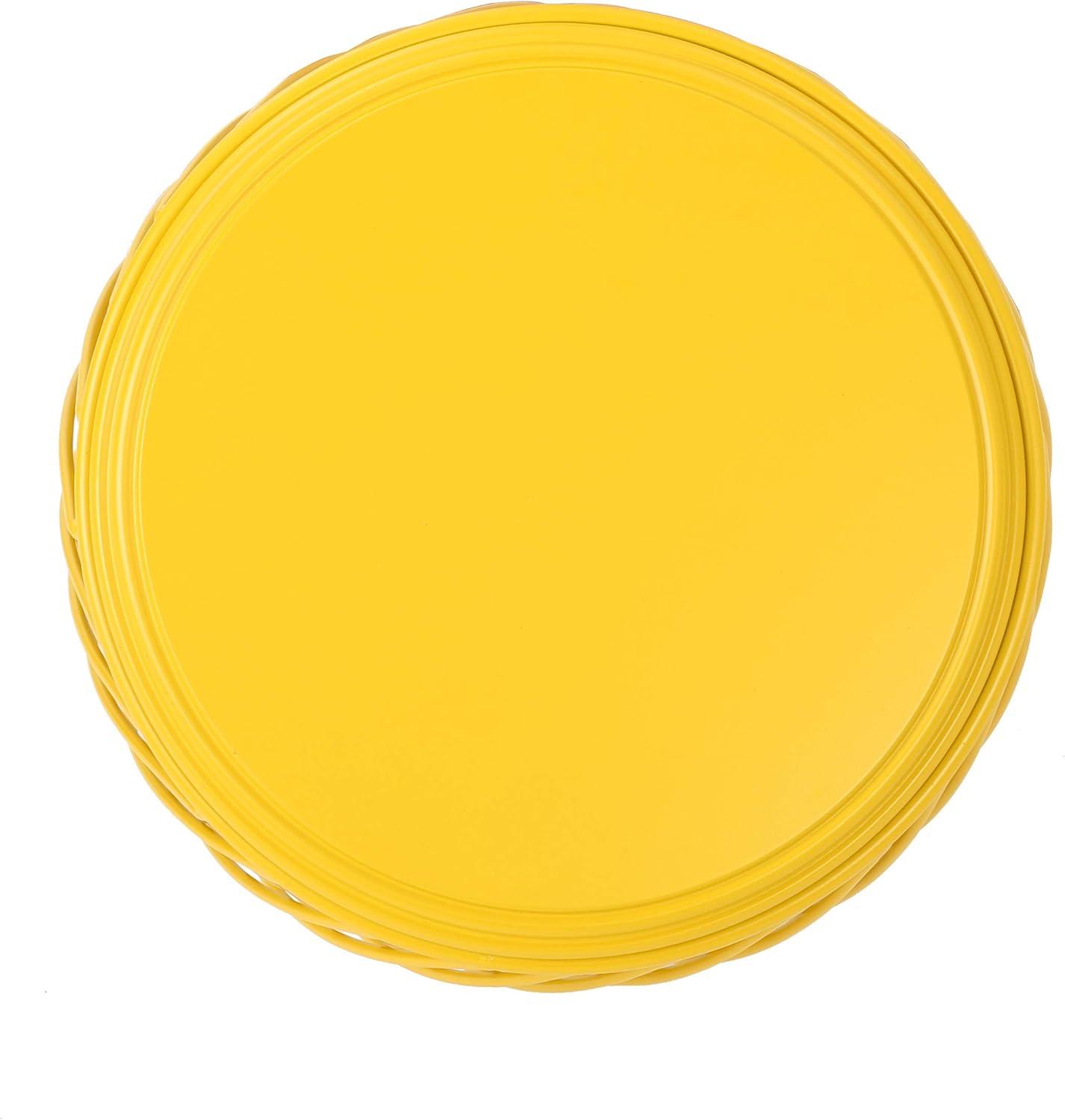 image:imageChristopher Knight Home Bryony Indoor 19 Diameter Lattice Iron Side Table Matte Yellow