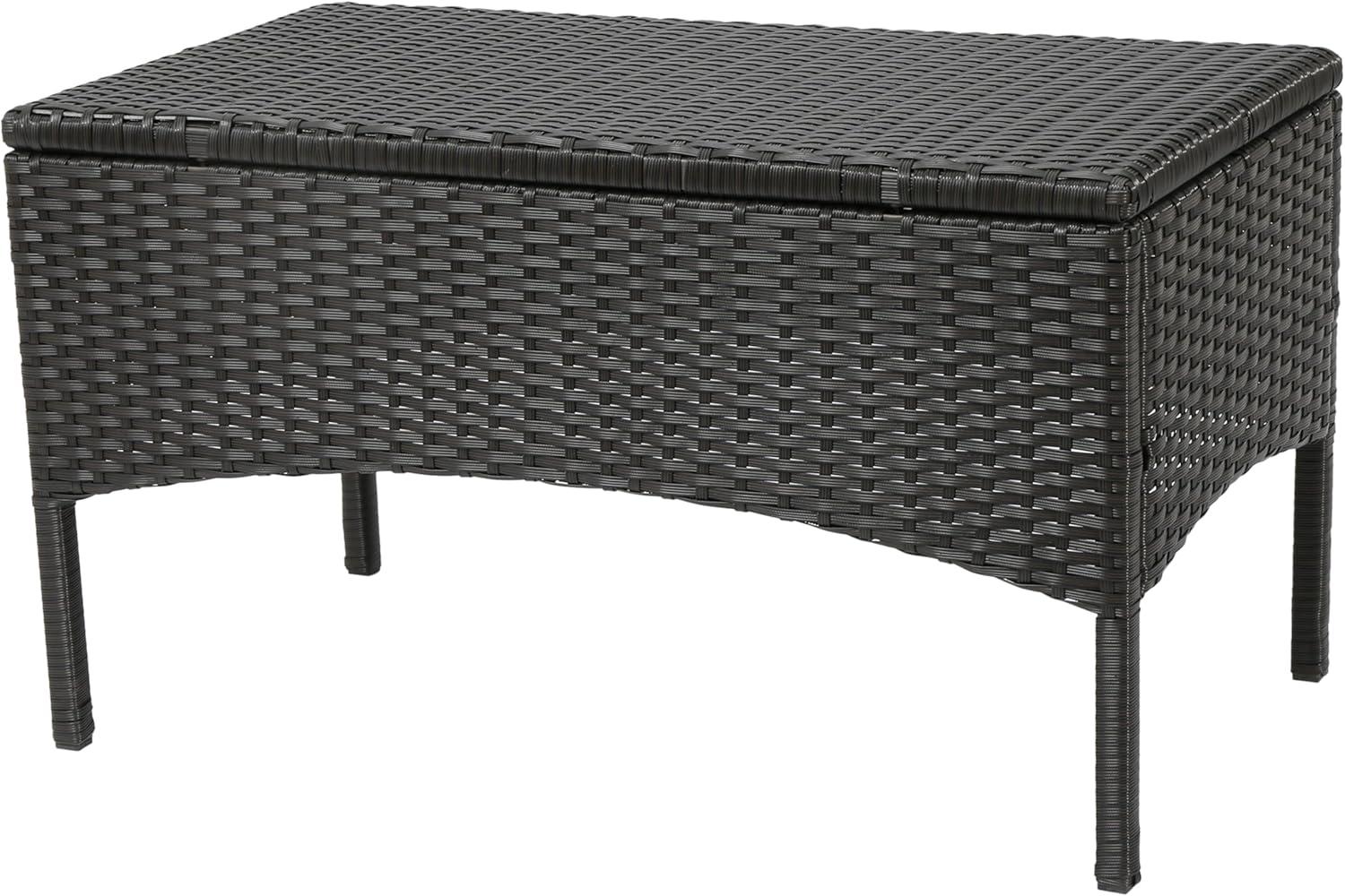 image:imageChristopher Knight Home Cordoba PE Rattan Chat Set 4Pcs Set Brown Tan