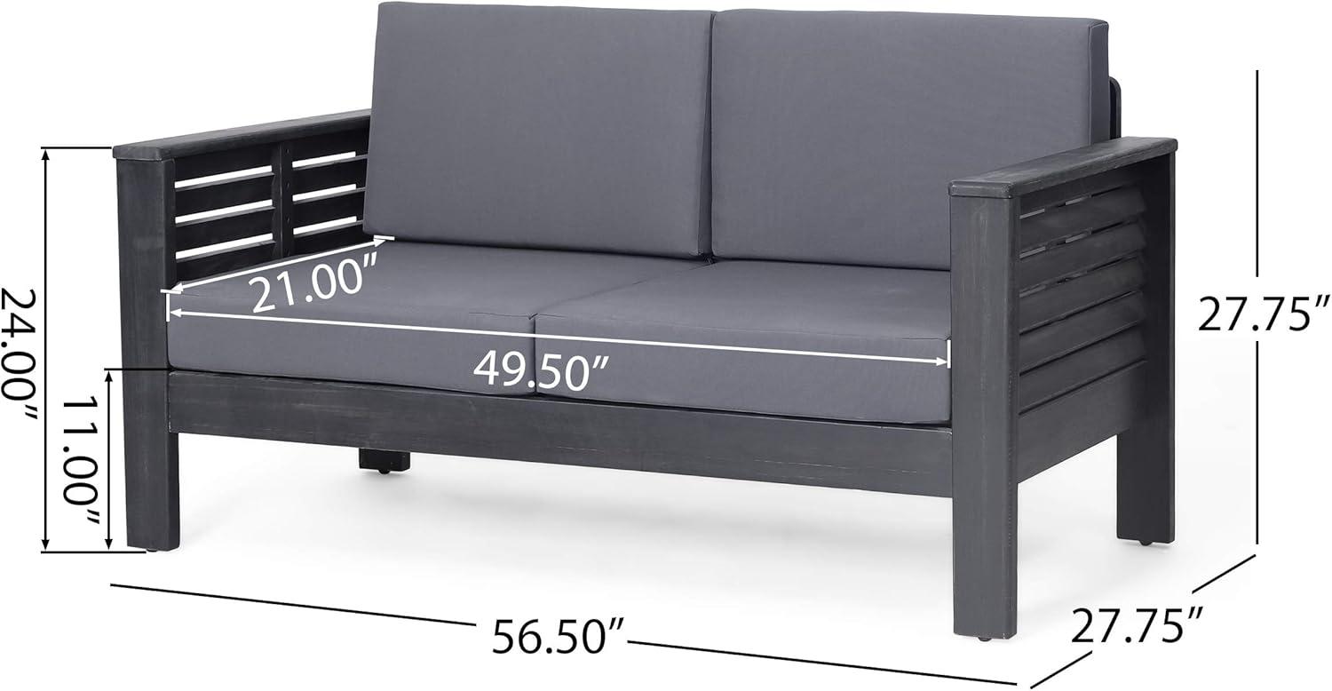 image:imageChristopher Knight Home Louver Chat Set Dark GrayDark Gray