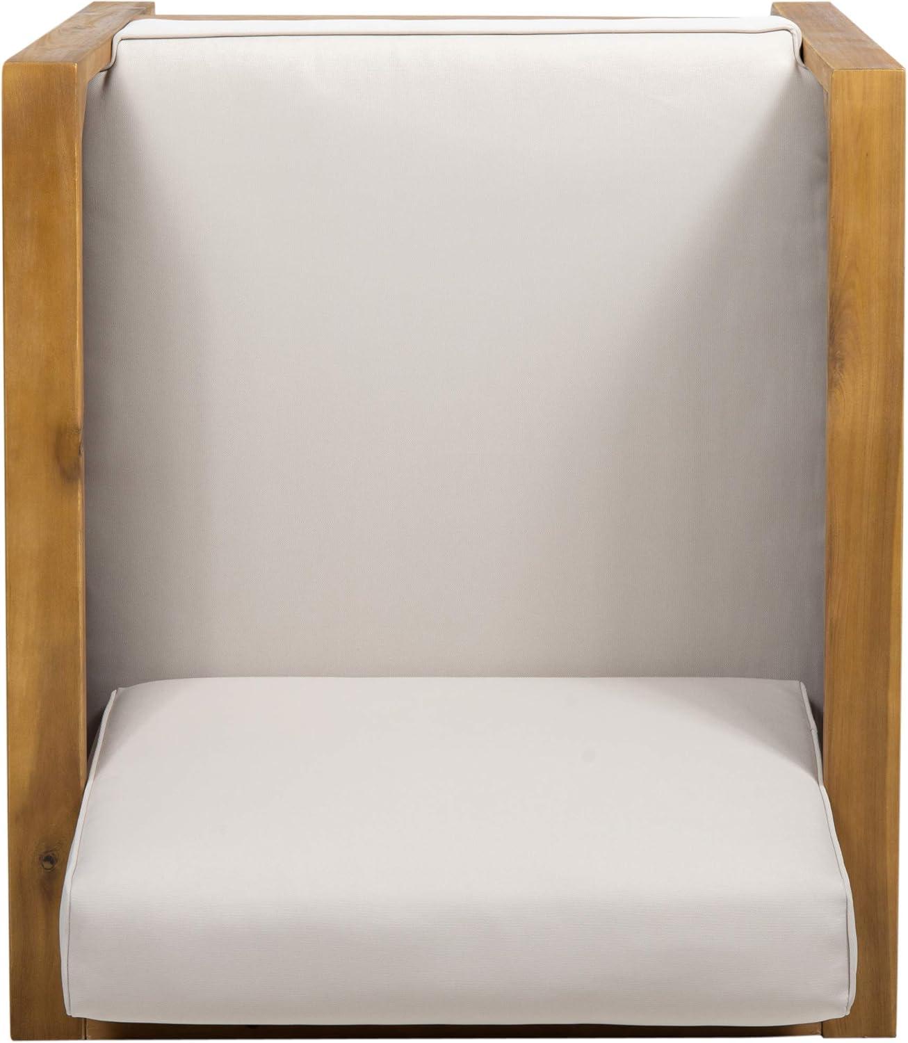 image:imageChristopher Knight Home Maggie Outdoor Acacia Wood Club Chair with Wicker Accents Set of 2 Gray Finish Mixed Gray Dark GrayTeak Finish Mixed Brown Beige