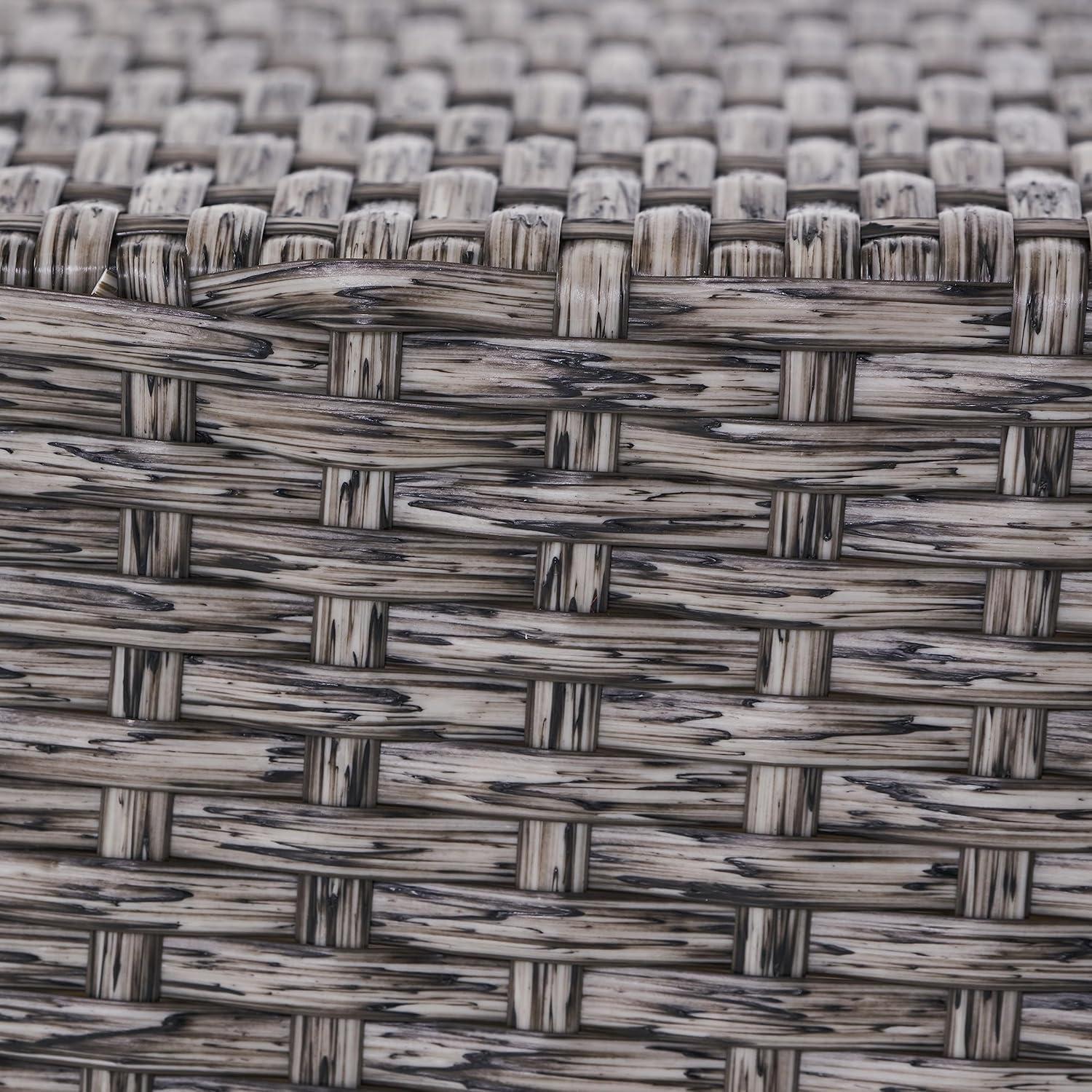 image:imageChristopher Knight Home Puerta Outdoor Wicker Side Table Mixed Black