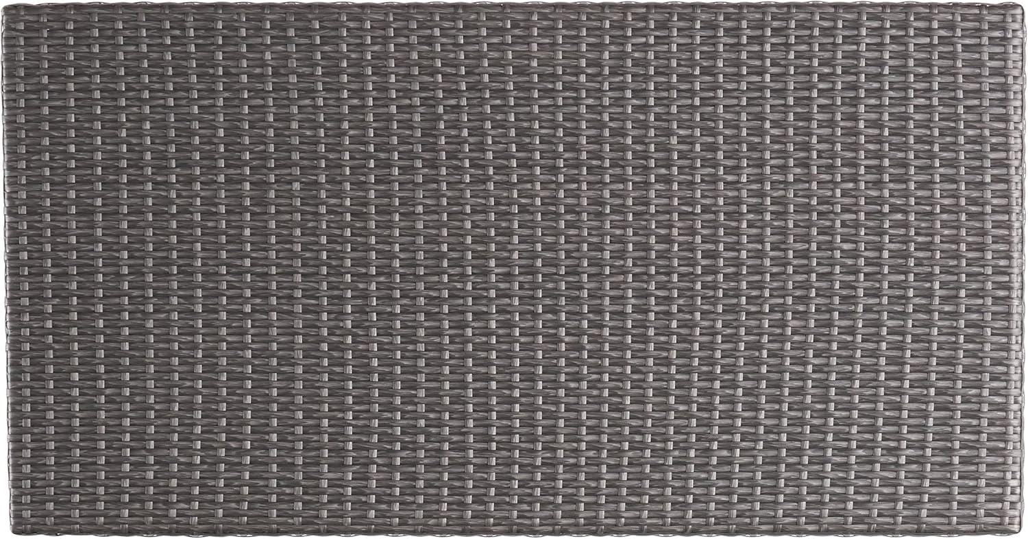 image:imageChristopher Knight Home Waikiki Outdoor Wicker Seating Set and Cushions 8Pcs Set Grey