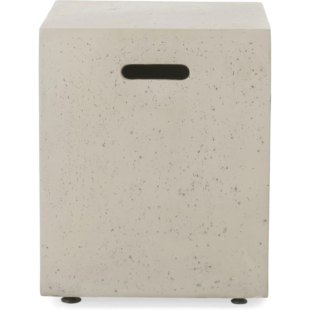 image:imageAidan Outdoor Tank Holder Side Table Lightweight Concrete Light Gray