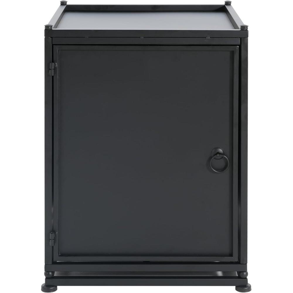 image:imageChristopher Knight Home Anchorage Outdoor Tank Holder Side Table  Matte Black