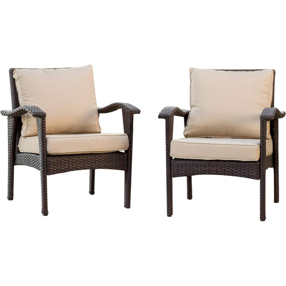 image:imageChristopher Knight Home Honolulu PE Club Chairs 2Pcs Set Brown