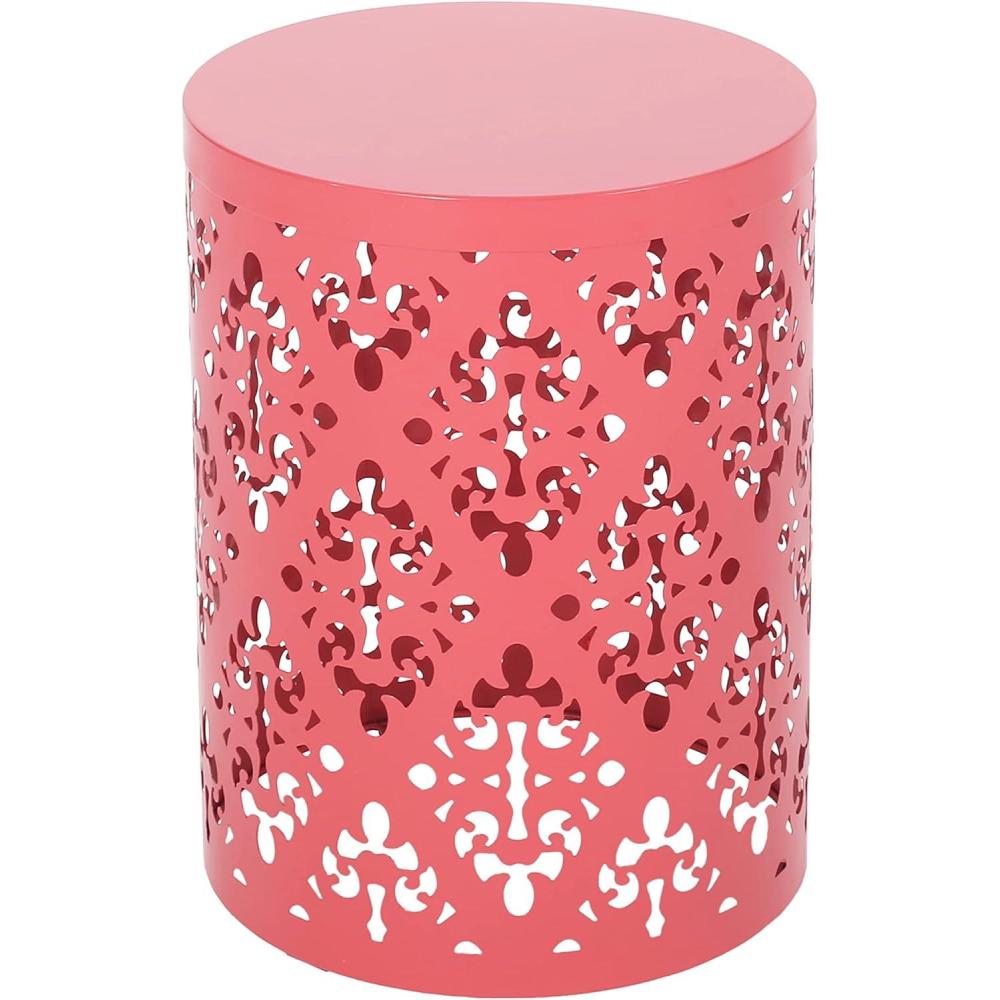 image:imageChristopher Knight Home Mathena Outdoor Side Tables  Dark Coral
