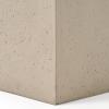 Aidan Outdoor Tank Holder Side Table – Lightweight Concrete – Light Gray