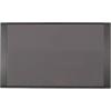 Cheney Bay Outdoor Aluminum 4 Seater Chat Set, Black and Gray