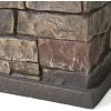 Chesney Outdoor Tank Holder Side Table – Lightweight Concrete – Stone Finish