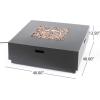 Christopher Knight Home 317512 Wellington Fire Pit, Brushed Brown