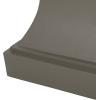 Christopher Knight Home Allison Outdoor Modern Lightweight Concrete Side Table, Light Gray(Light Gray)
