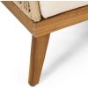 Christopher Knight Home Annisa Club Chair, Beige + Light Brown + Teak