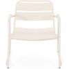 Christopher Knight Home Cowan Outdoor Dining Chair (Set of 2), Matte Coral(Matte White)