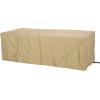 Christopher Knight Home Delany Outdoor 50,000 BTU Rectangular Fire Pit (No Tank Holder) – Lightweight Concrete – Brown