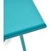 Christopher Knight Home Doris Outdoor Modern 18″ Side Table with Steel Legs-Teal