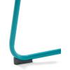 Christopher Knight Home Doris Outdoor Modern 18″ Side Table with Steel Legs-Teal