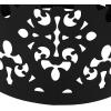Christopher Knight Home Mathena Outdoor Side Tables – Black (Set of 2)