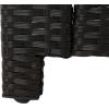 Christopher Knight Home Puerta Outdoor Wicker Chat Set with Water Resistant Cushions, 8-Pcs Set, Dark Brown / Beige