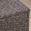 Christopher Knight Home Puerta Outdoor Wicker Sofa Set, Black