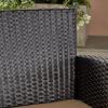 Christopher Knight Home Tori Outdoor Wicker Club Chairs (Set of 2), Brown and Tan