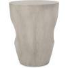 Richie Indoor Contemporary Lightweight Concrete Accent Side Table(Samue concrete Finish)