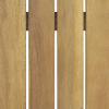 Willowbrook Outdoor 4pc Chat Set – Acacia Wood – Teak(Teak + Beige)