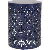 Mathena Outdoor Side Tables – Navy Blue