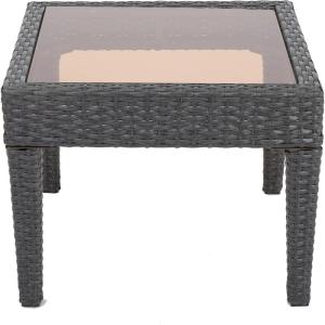 Christopher Knight Home Antibes PE Accent Table, Grey