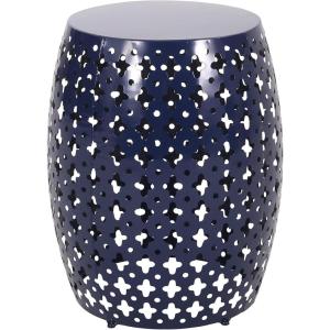 Christopher Knight Home Colcord Outdoor Side Tables – Navy Blue